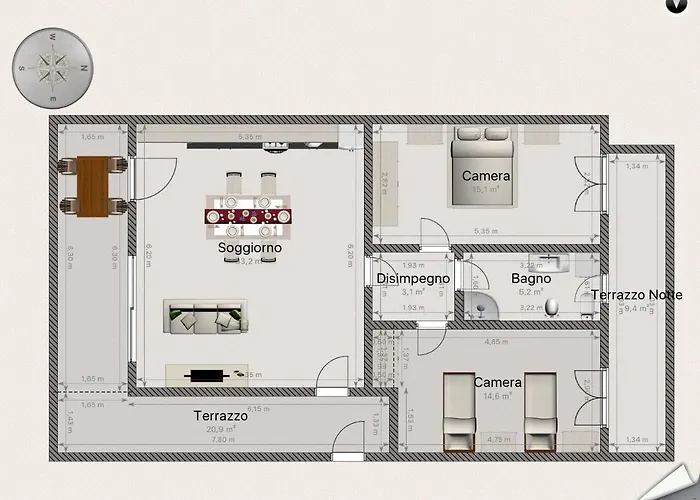 Nuovissimo Piano Terra A Due Passi Dal Mare * 切尔维亚